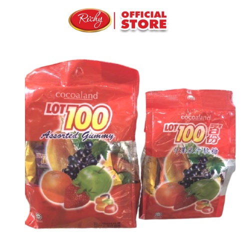 Kẹo LOT 100 Cocoaland vị tổng hợp túi 1kg