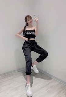 Quần jogger trơn hót