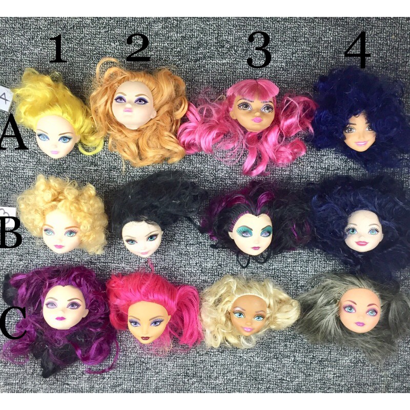 B8A - Head đầu búp bê Ever after high