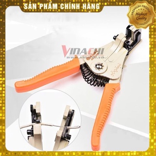 Kìm tuốt dây điện asaki 7in tự động ak-0340 - 1 cái