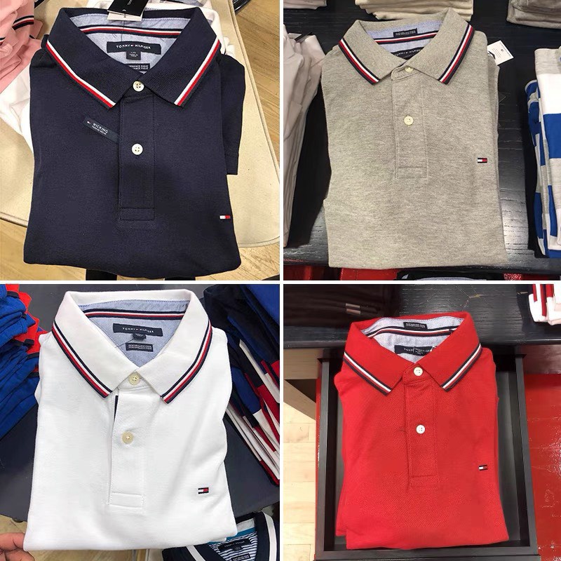 [Mã FAMARAL2 giảm 10K đơn 50K] ÁO POLO TOMY CỔ VIỀN CHO NAM