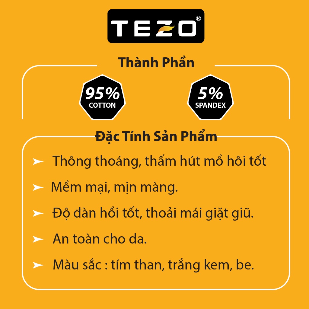 Áo thun nữ TEZO (6 màu) cổ tim, chất liệu cotton thấm hút mồ hôi, body fit, vận động thoải mái, co giãn tốt 2104APKB002