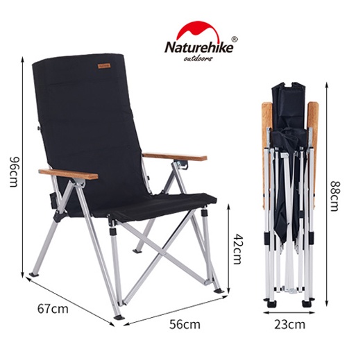 Ghế xếp thư giãn cao cấp tùy chỉnh 3 góc độ Naturehike NH17T003-Y