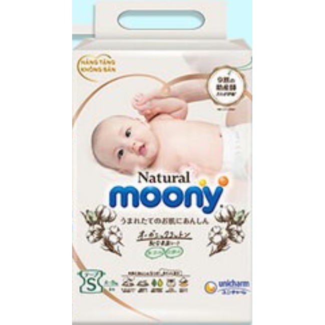 Tã quần và dán Moony Natural size NB4/ S4/ M4/ L4/ XL4