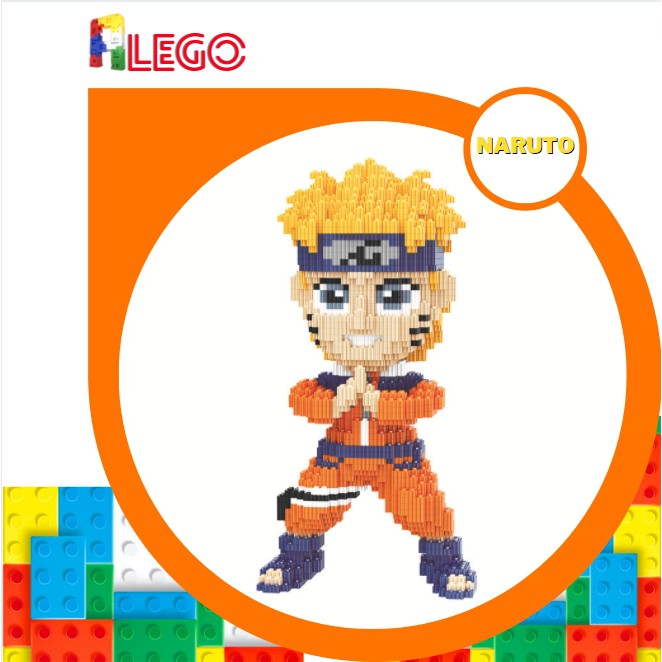 Lego Naruto Đồ Chơi Lắp Ráp Xếp Hình Cho Bé Giáo Dục Sớm Thông Minh Le Go  ALEGO - NARUTO_TO