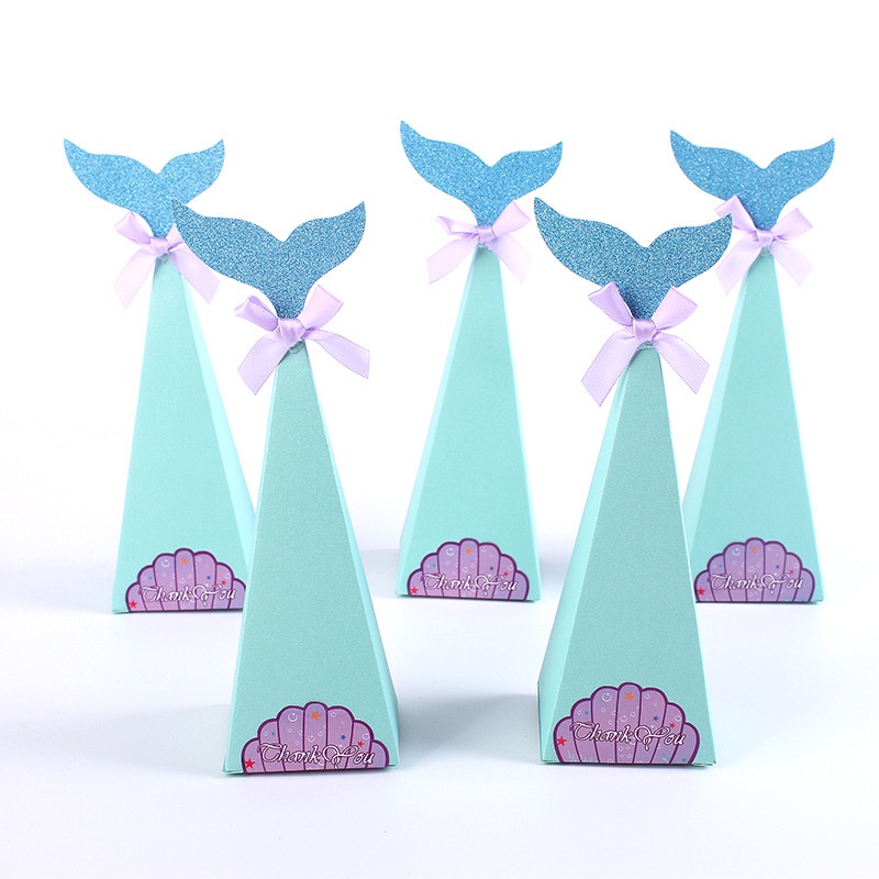 Hộp đựng kẹo hình nàng tiên cá thích hợp cho tiệc tùng