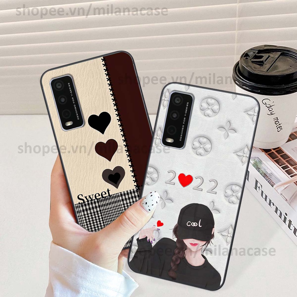 Ốp Vivo Y20 hình trái tim be love tình yêu siêu đẹp, cá tính, thời trang