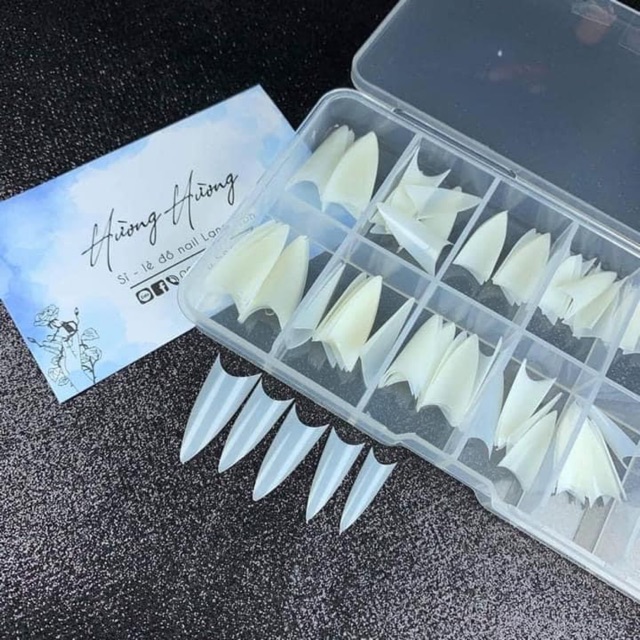 Móng nối nhọn hộp 100 móng