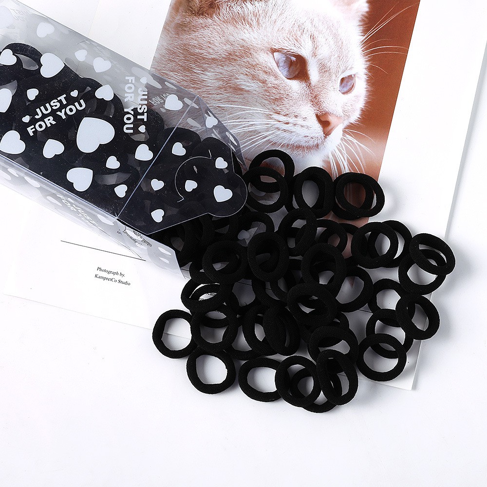 Dây buộc tóc hình trái tim thời trang