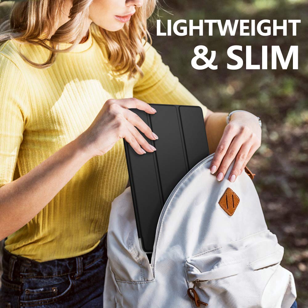 Bao Da Máy Tính Bảng Nắp Gập Ba Khúc Thông Minh Siêu Mỏng Kèm Giá Đỡ Cho Samsung Galaxy Tab S6 10.5 2019 SM-T860/T865