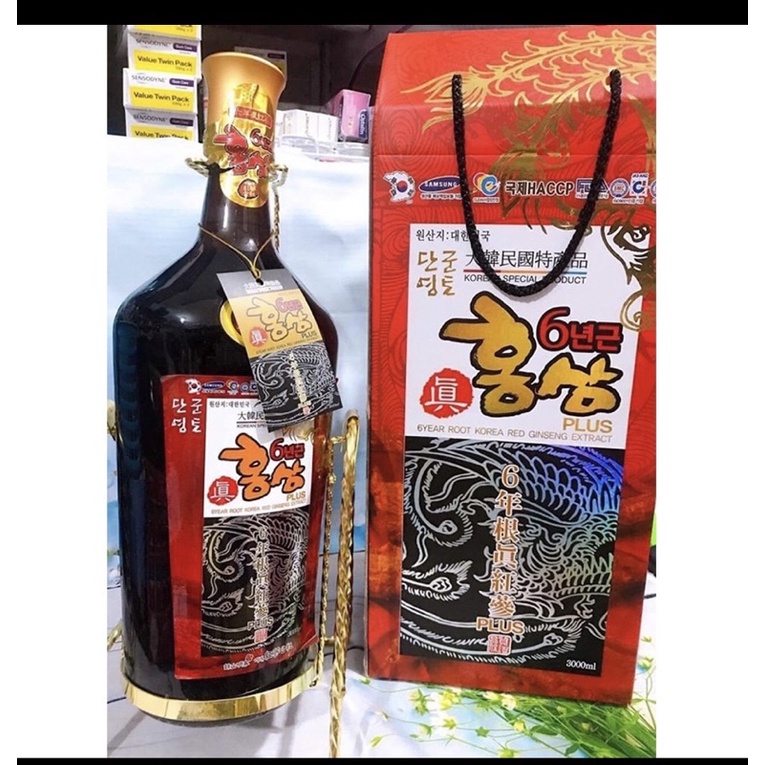 Nước Hồng sâm chai 3 lít