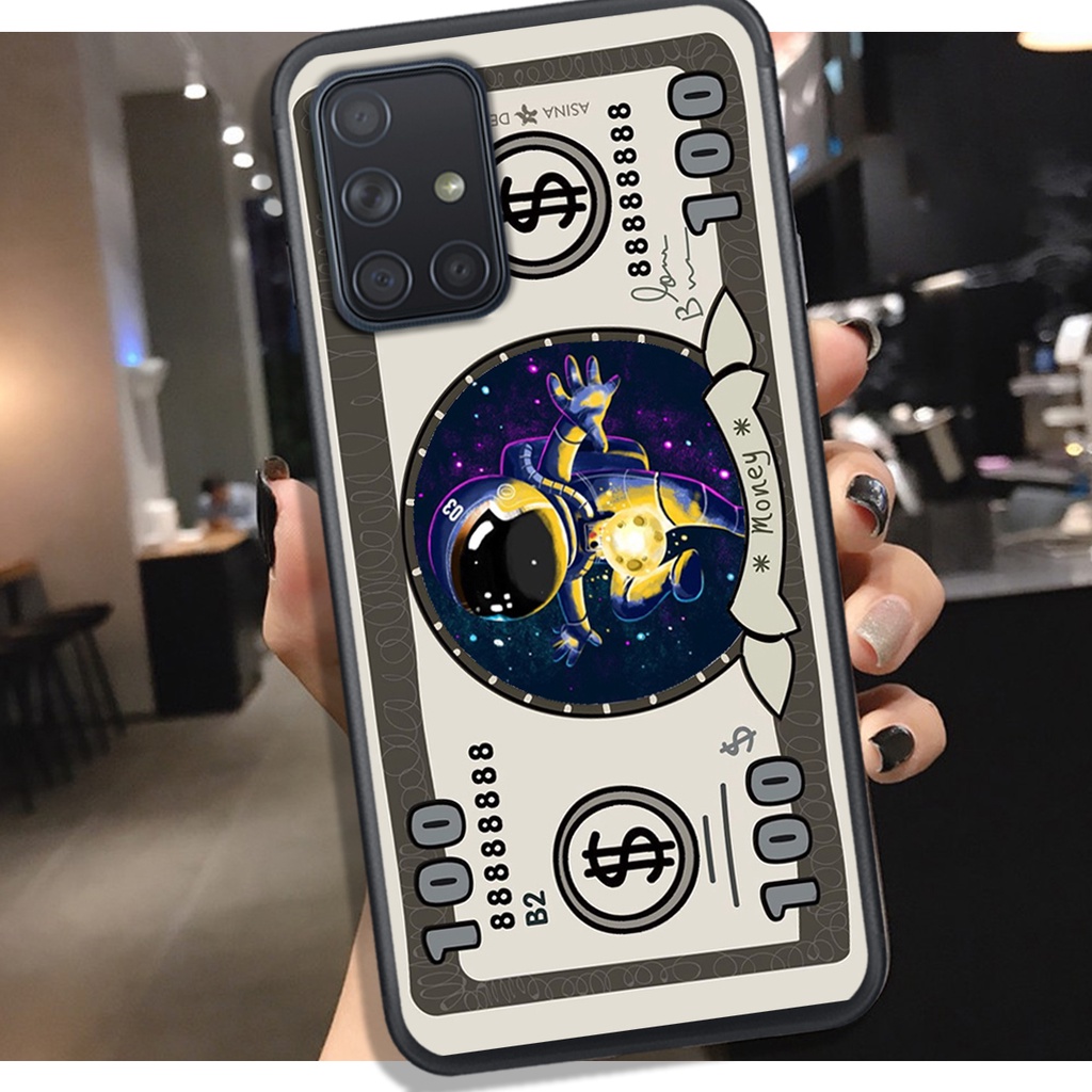 Ốp Lưng SamSung  A31 - A51 - A71 - M51  , In Hình CHIBI Dol-ar bao đẹp, nghộ nghĩnh.
