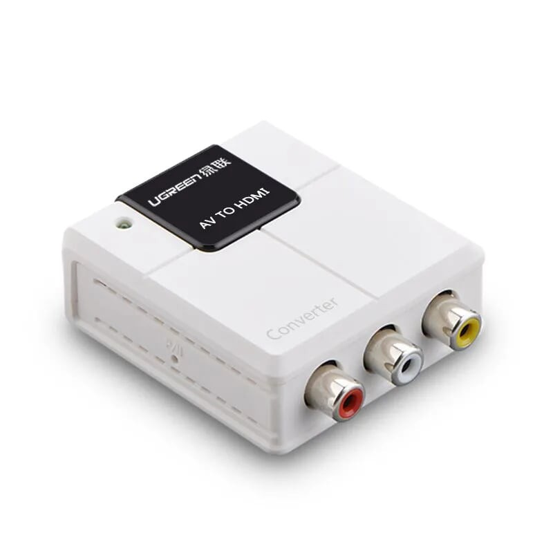 màu Trắng Bộ chuyển đổi AV sang HDMI kèm dây cáp UGREEN 40225