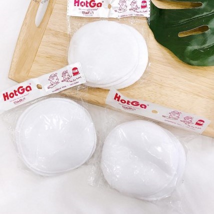 Bộ 4 miếng lót thấm sữa vải Hotga có thể giặt được cho mẹ