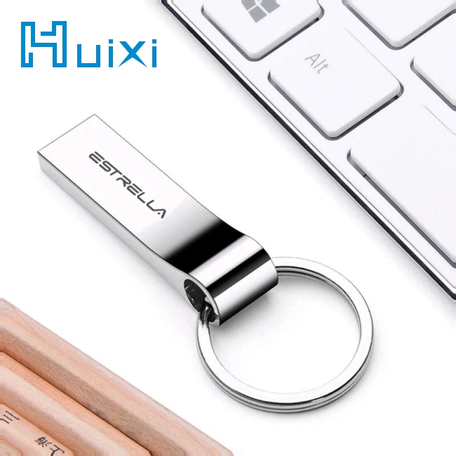 USB kim loại lưu trữ thông tin dữ liệu 8GB/16GB/32GB/64GB có móc khoá chống thấm nước cầm tay tiện dụng | BigBuy360 - bigbuy360.vn