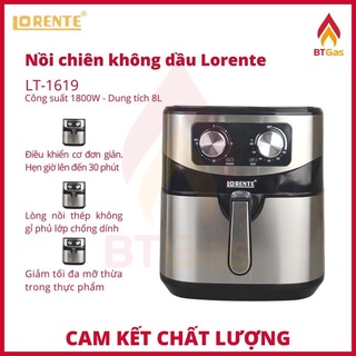 Nồi chiên không dầu CAMEL- 8 Lít Và Nồi Chiên Lorente 8Lít Chính Hãng