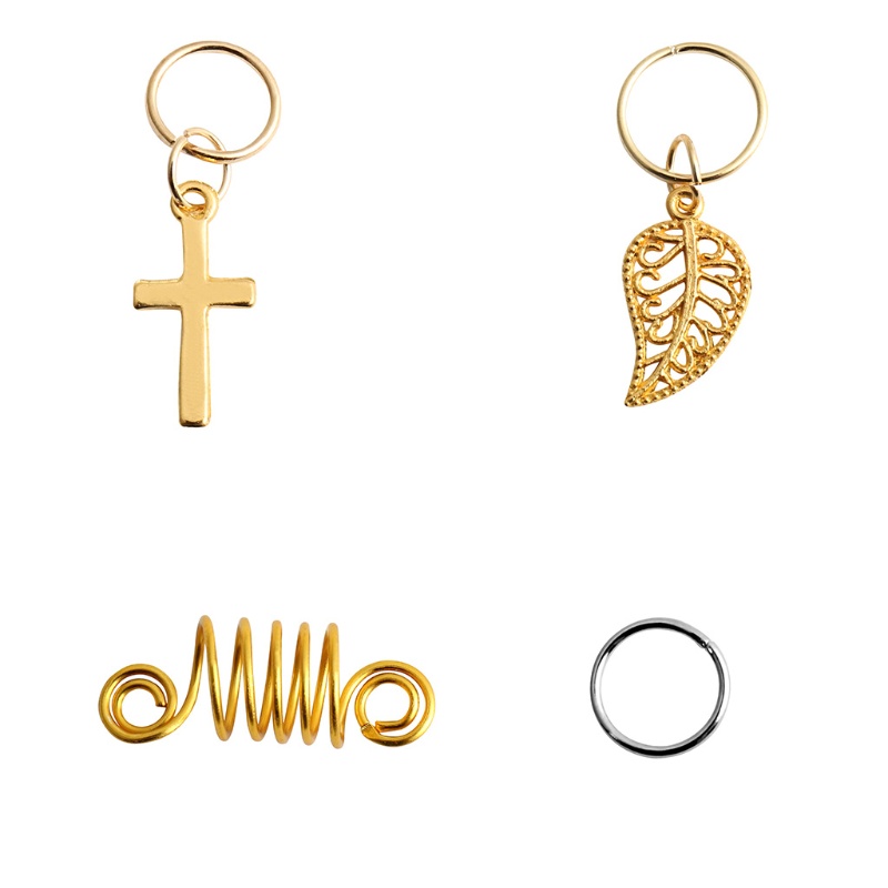 Vòng Kẹp Bằng Hợp Kim Màu Vàng / Bạc Chuyên Dụng Cho Trang Sức