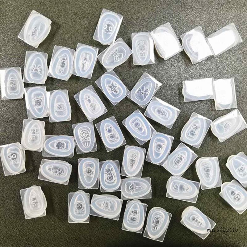 Khuôn Silicone Tạo Hình Trang Trí Móng Tay 3D