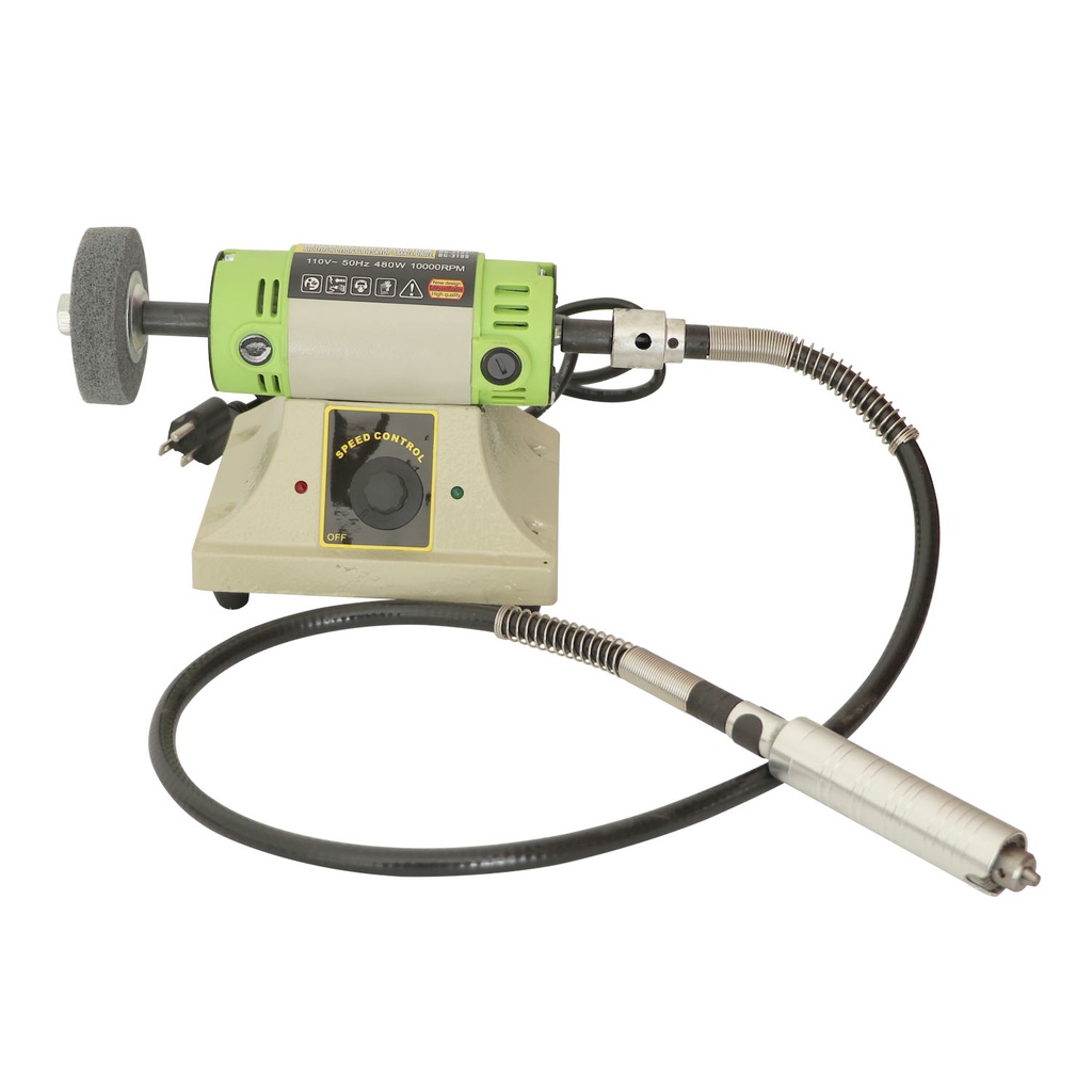 Máy Mài Đánh Bóng Để Bàn Đa Năng 110v / 220v 50hz 480w 10000rpm