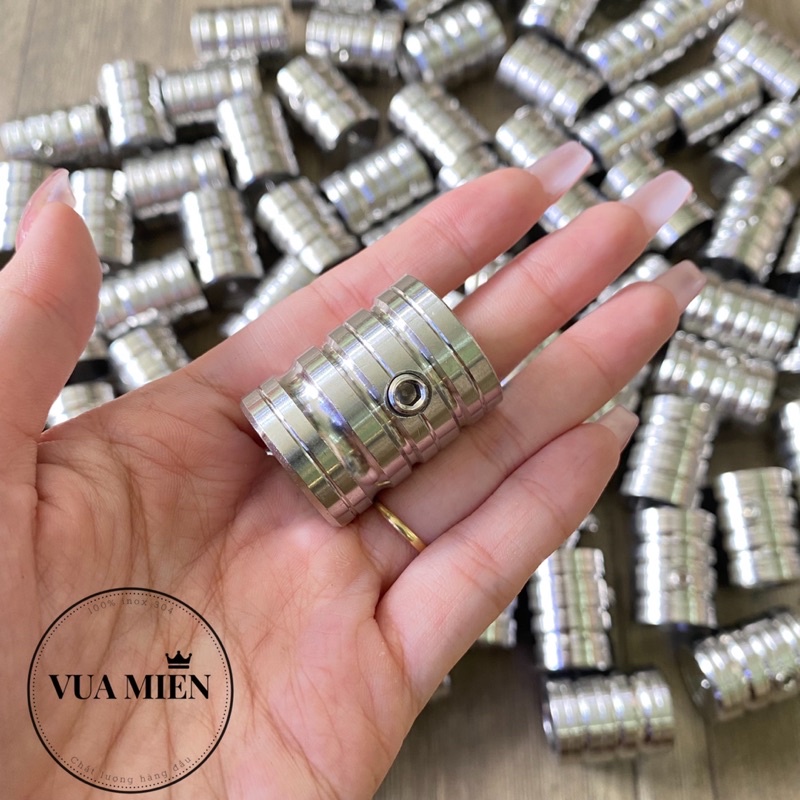 Ốc chụp giò đạp mẫu Thái inox 304 gắn cho tất cả các dòng xe Honda Yamaha Suzuki