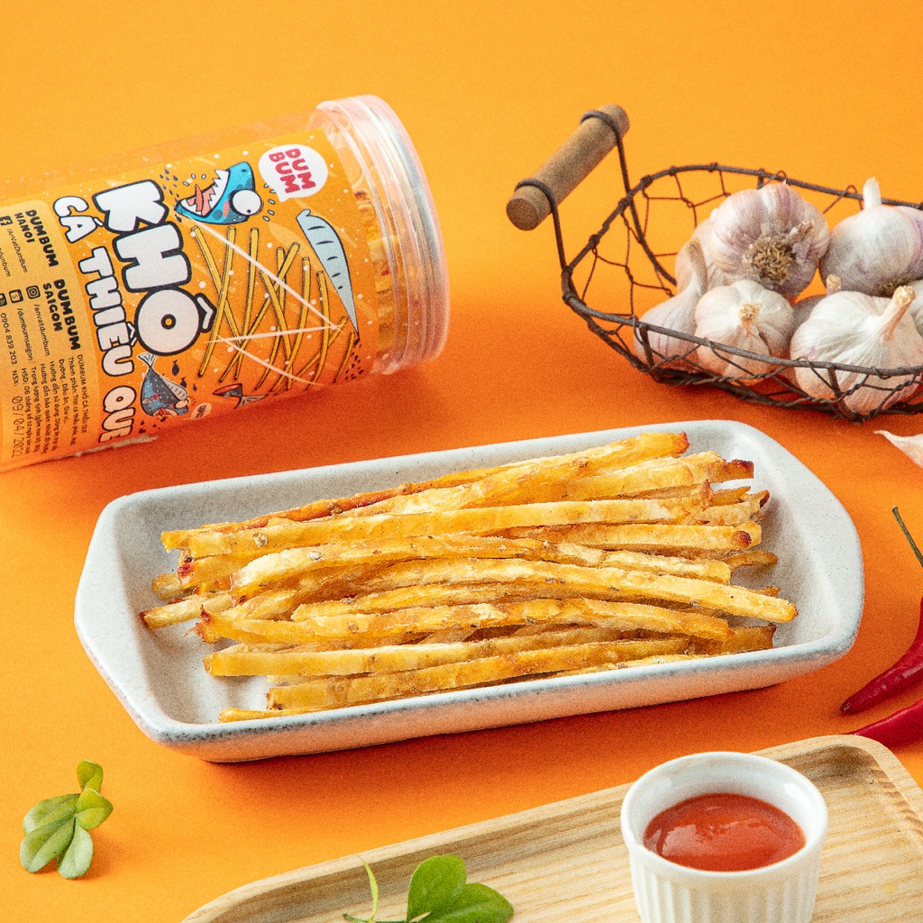 Khô cá thiều que 180g đồ ăn vặt Hà Nội vừa ngon vừa rẻ