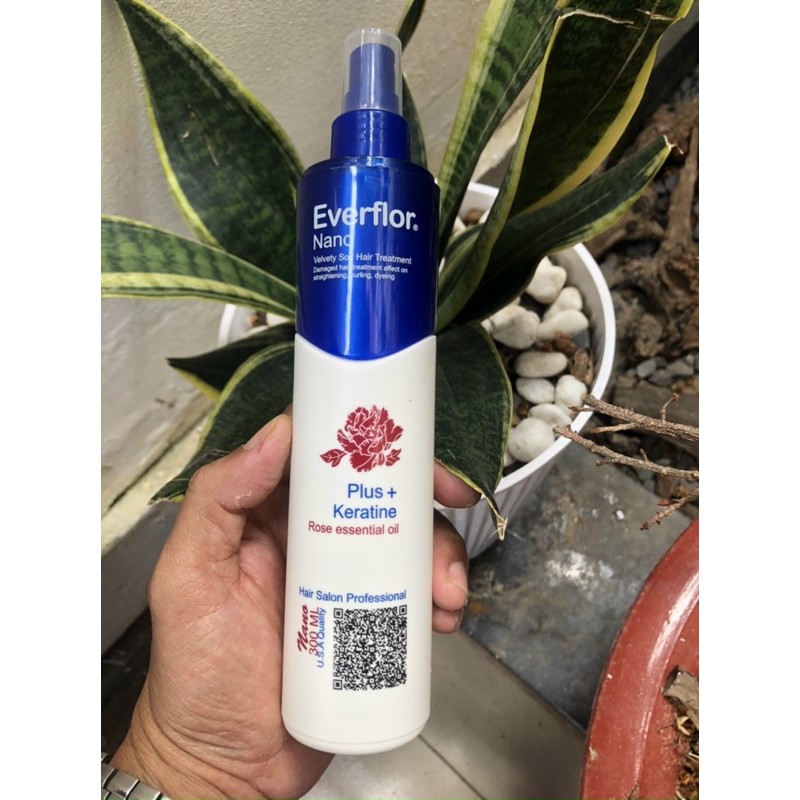 Dung dịch xịt dưỡng Everflor Nano dành cho tóc khô,xơ,rối