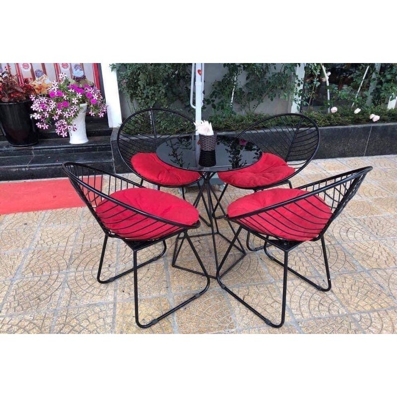 GHẾ NÓN SẮT-GHẾ BAN CÔNG