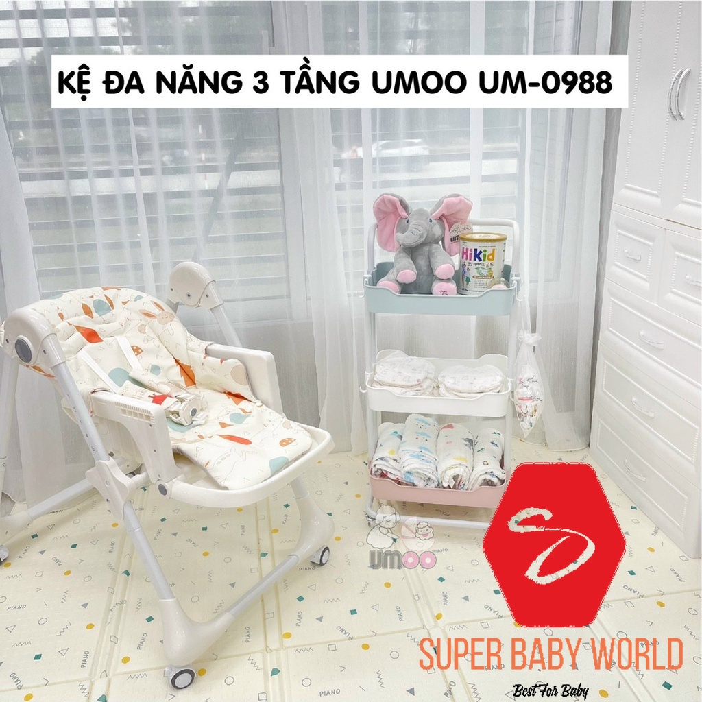 KỆ ĐA NĂNG 3 TẦNG UMOO UM-0988