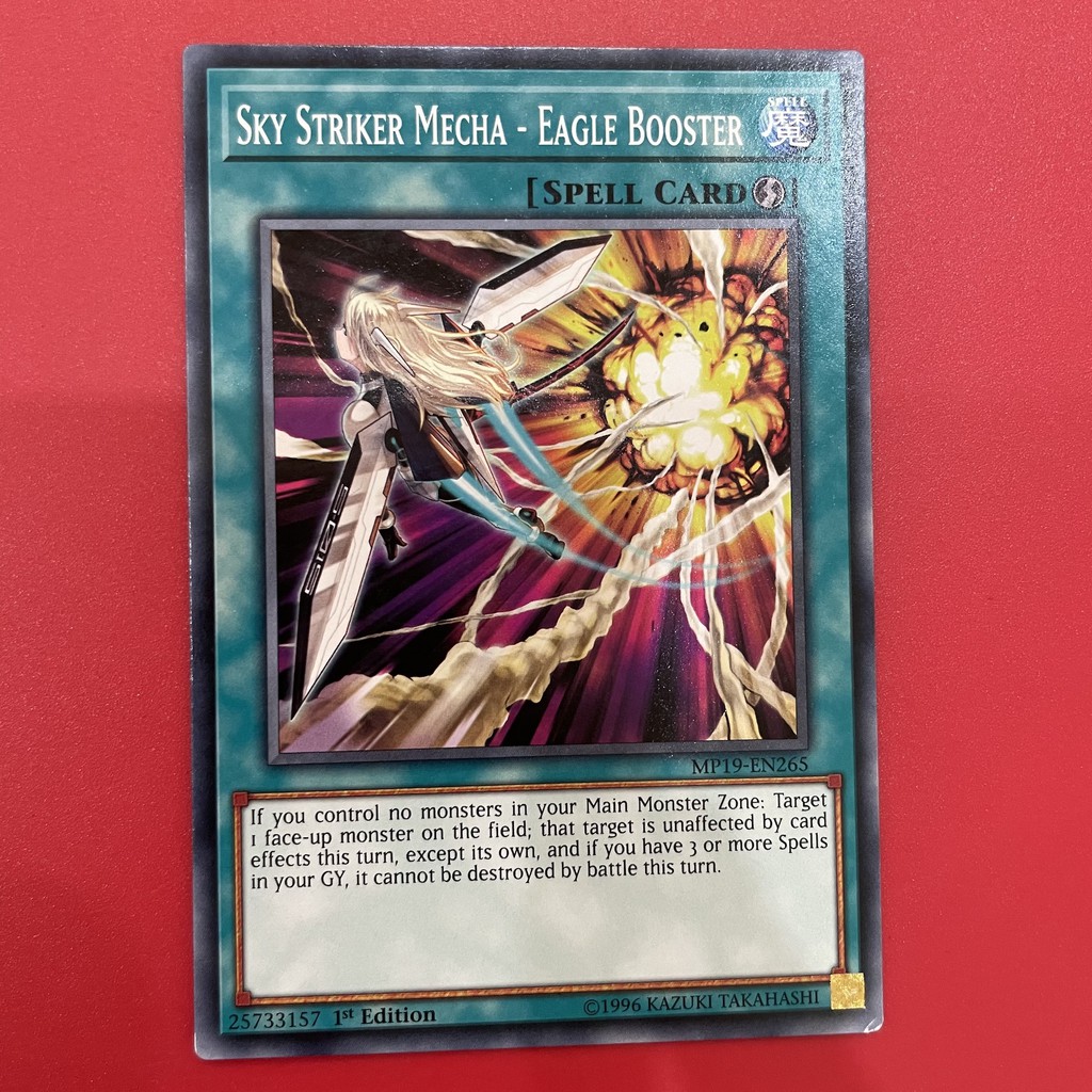 [EN-JP][Thẻ Bài Yugioh Chính Hãng] Sky Striker Mecha - Eagle Booster