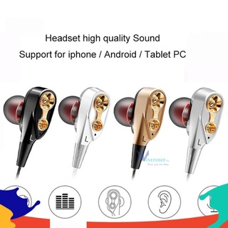 Tai nghe thể thao lõi kép siêu bass CK8 full box - tặng kèm 4 đầu mút tai nghe siêu êm -DC2122
