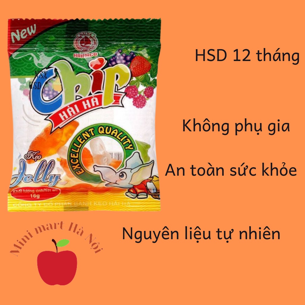 Kẹo dẻo chipchip Hải Hà 16g