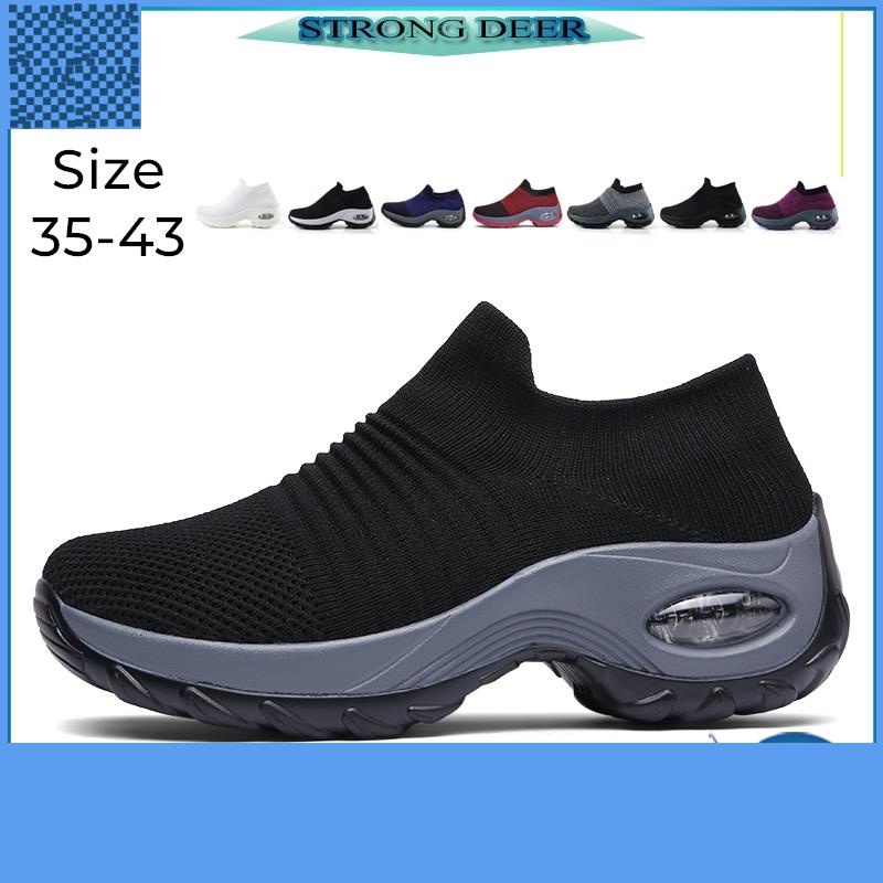 Giày Thể Thao Đế Độn Size 35-43 Thời Trang 2021 Dành Cho Nữ