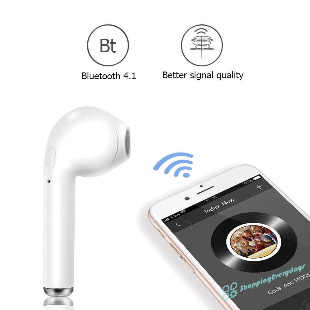 Tai Nghe Nhét Tai Không Dây Kết Nối Bluetooth Có Micro