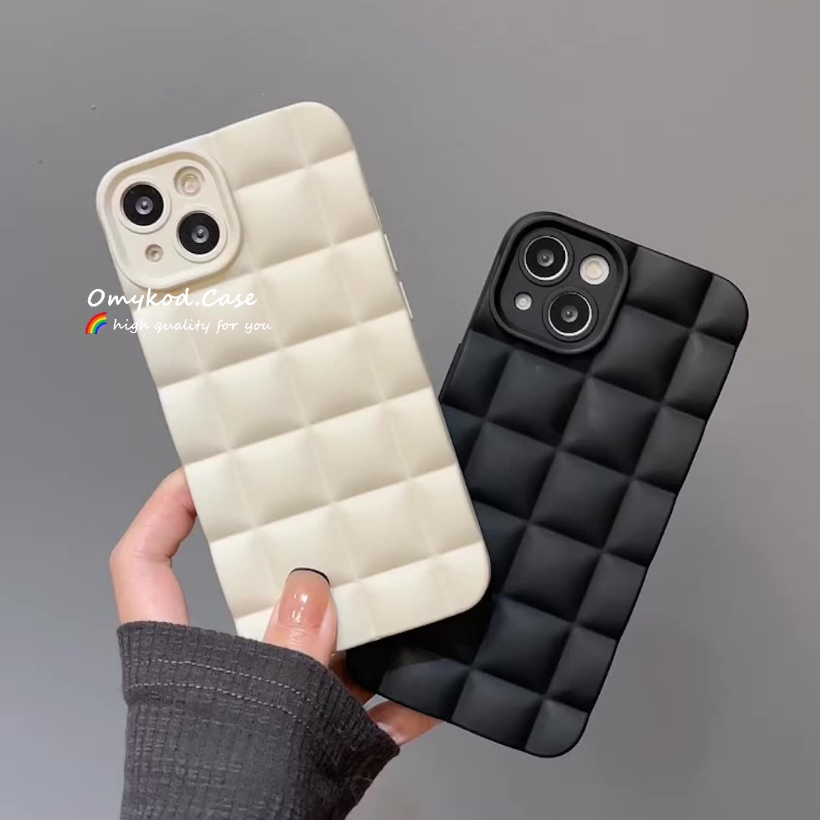 Ốp Điện Thoại Silicone Mềm Chống Sốc Dạng Lưới Cho iPhone 14 13 12 11 Pro Max X XR Xs Max 6 7 8 Plus SE 2020