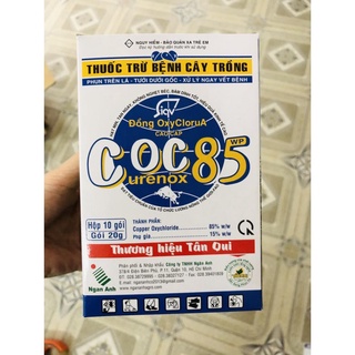 Gói nhỏ Coc85 Trừ nấm bệnh, diệt vi khuẩn, gói 20g