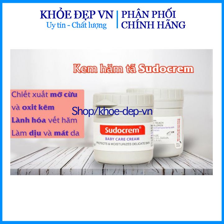 Kem bôi Soducrem Giảm bôi hăm tã , côn trình cắn và vết ngứa cho bé lọ 60gam