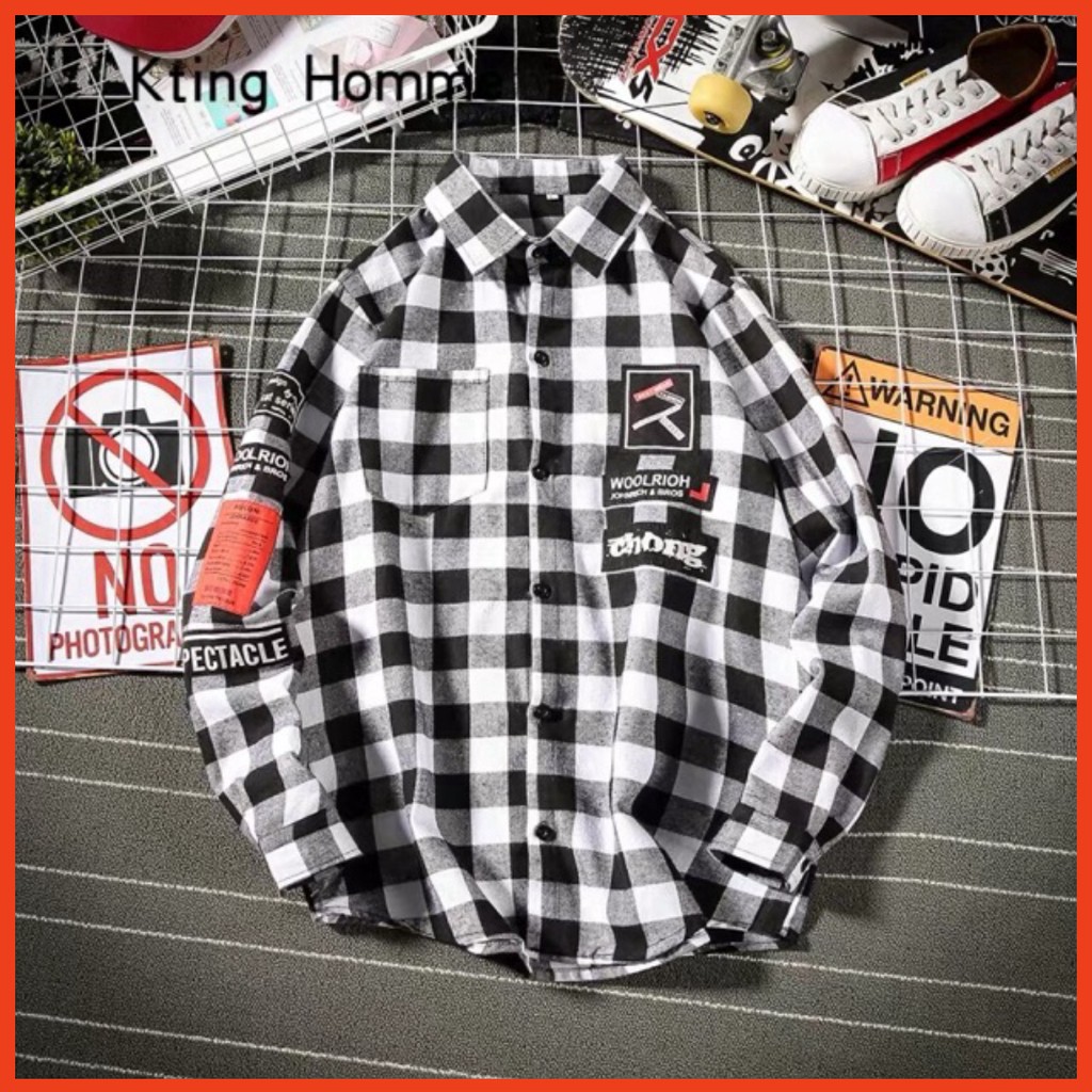 𝗡𝗘𝗪 𝗔𝗥𝗥𝗜𝗩𝗔𝗟 Áo Khoác Sơmi Unisex &quot;WOOLRICH&quot;