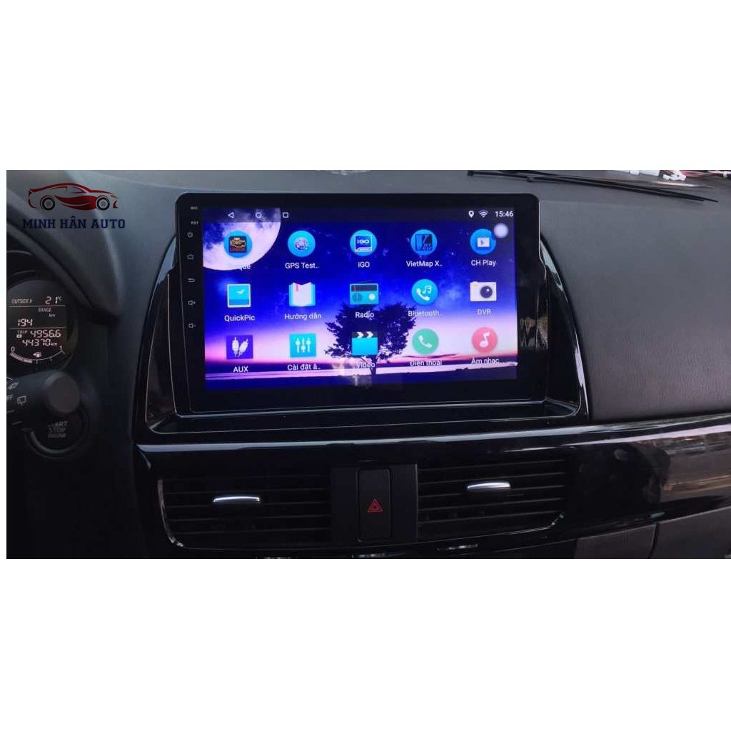 Bộ màn hình OLED C2 lắp sim 4G cho xe MAZDA CX5,RAM 2G,ROM 32G-android cho oto,đầu dvd trên ô tô,lắp camera ô tô