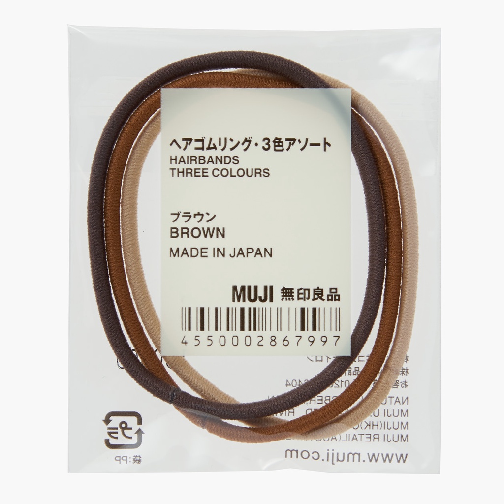 MUJI [NHIỀU LOẠI] DÂY THUN/ CHUN/ DÂY CỘT TÓC