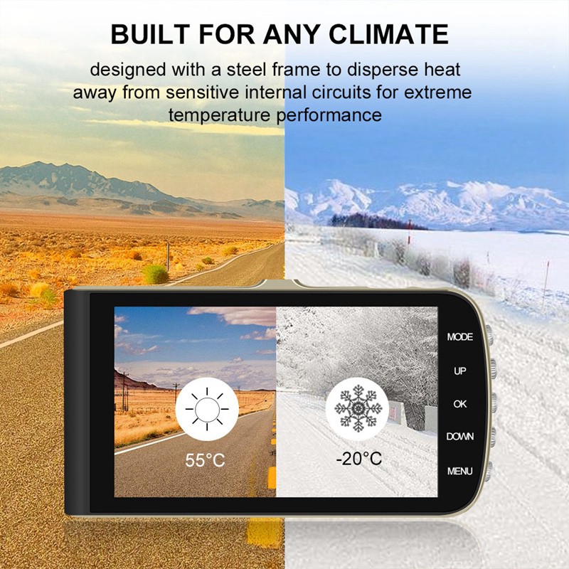 Camera Hành Trình Màn Hình Lcd 4 Inch Độ Phân Giải 1080p | BigBuy360 - bigbuy360.vn