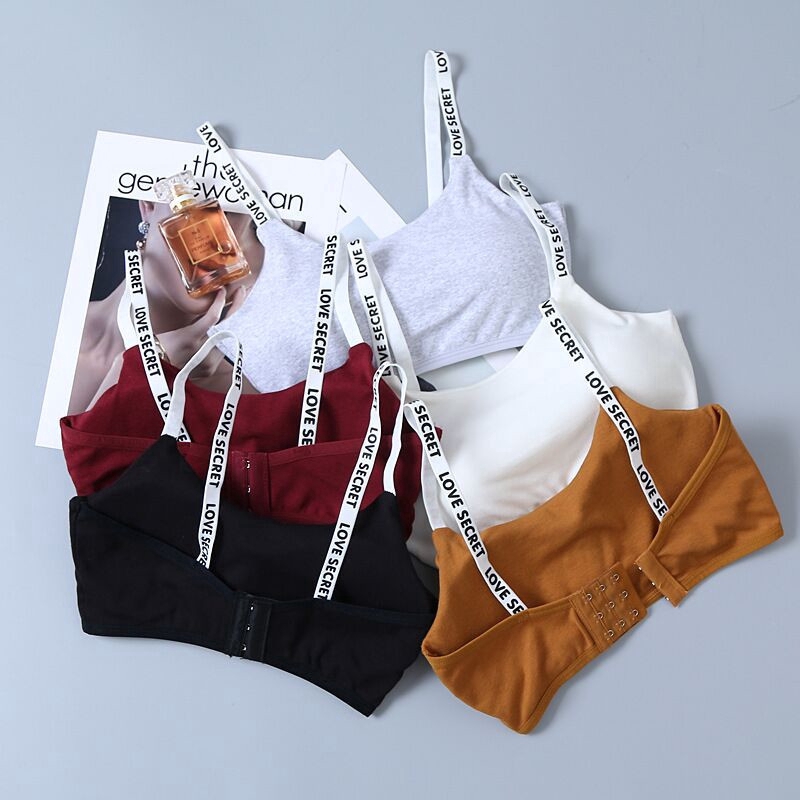 Áo ngực thể thao cotton thoáng khí có đệm nâng ngực | BigBuy360 - bigbuy360.vn