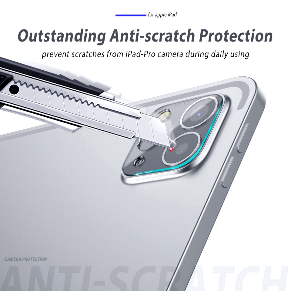 Kính cường lực bảo vệ camera thích hợp cho Apple Ipad Pro 11 &quot;12.9&quot; (2020)