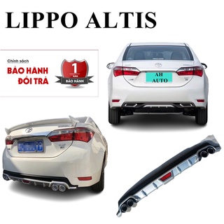 Lippo, Lip Chia Pô,Ốp Cản Sau Cho xe Toyota Altis Hàng Cao Cấp Loại 1