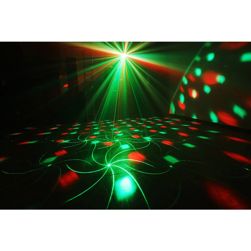 Đèn Laser 60 trong 1 Cảm Biến Âm Thanh - Đèn LED xoay dùng trang trí vũ trường, phòng karaoke, Có Remote | BigBuy360 - bigbuy360.vn