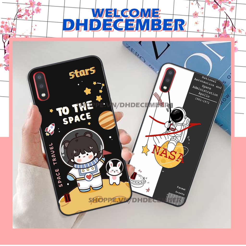 Ốp lưng Samsung Galaxy A01 in hình dễ thương- cute dog- n@sa RẺ-ĐẸP-CHẤT