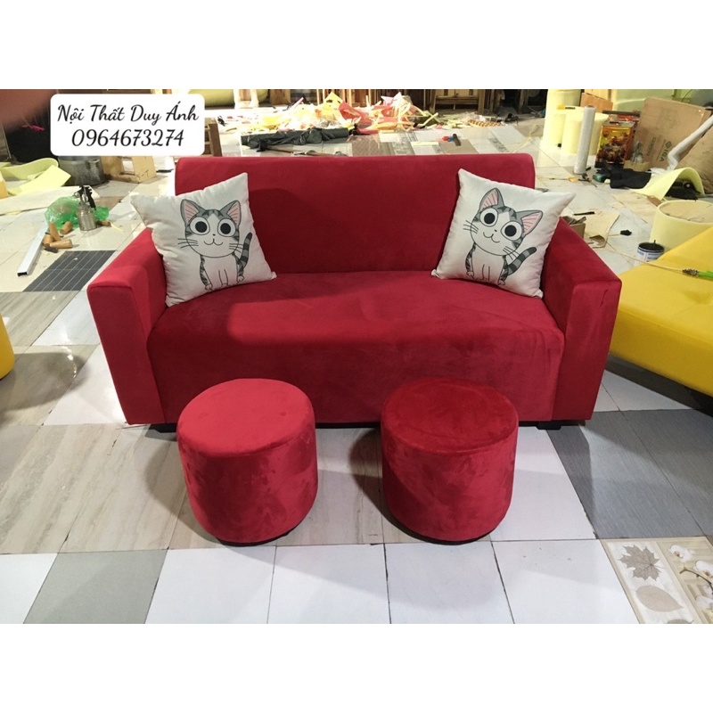 Bộ Sofa 1,8m kèm Đôn Thông Minh 50x70