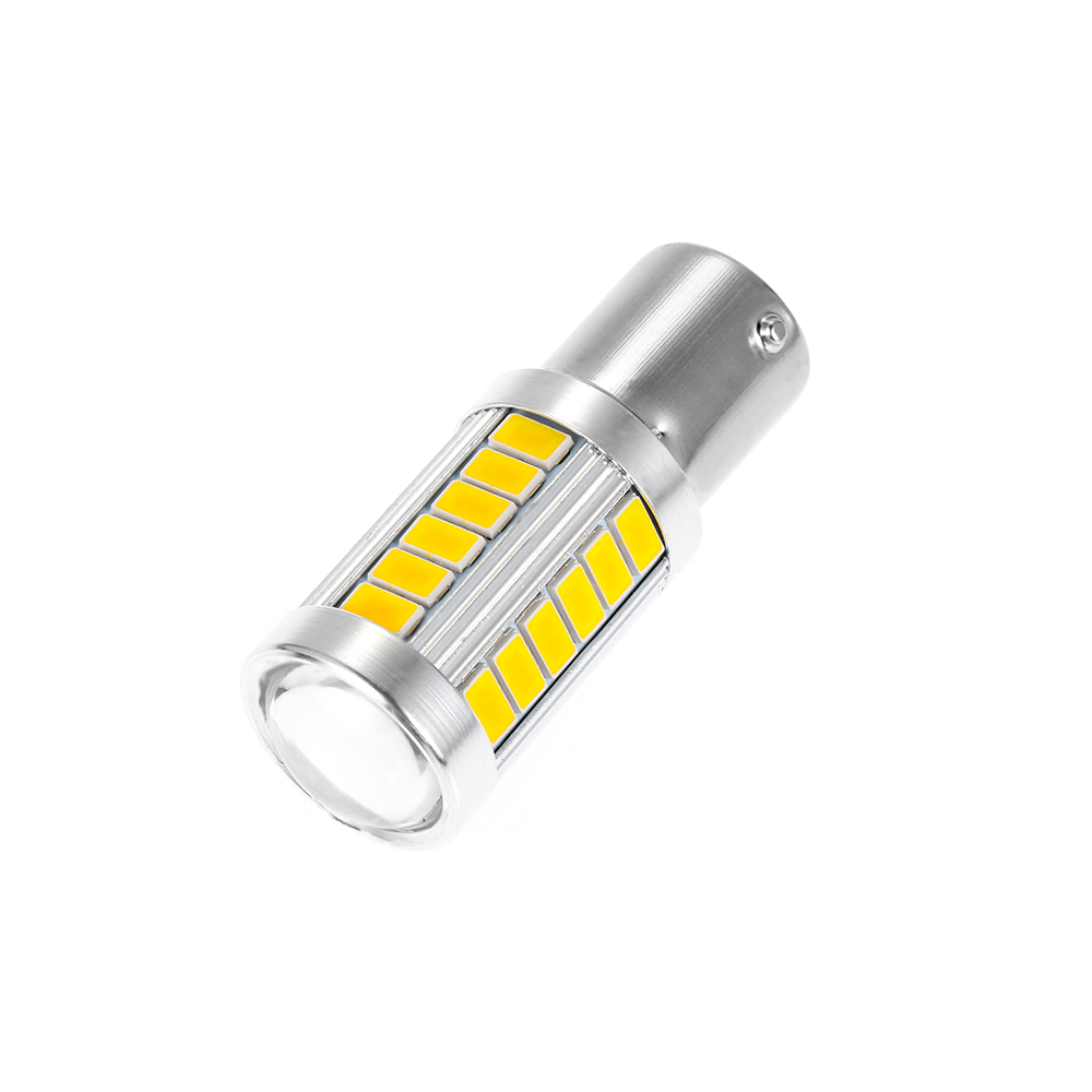 Set 2 Đèn Xi Nhan 150 ° 1156 Bau15S Py21W 33smd Drl Led Dành Cho Ô Tô