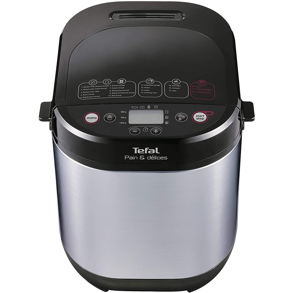 Máy làm bánh mì Tefal PF240E, 20 chương trình tự động [Hàng Đức chính hãng]