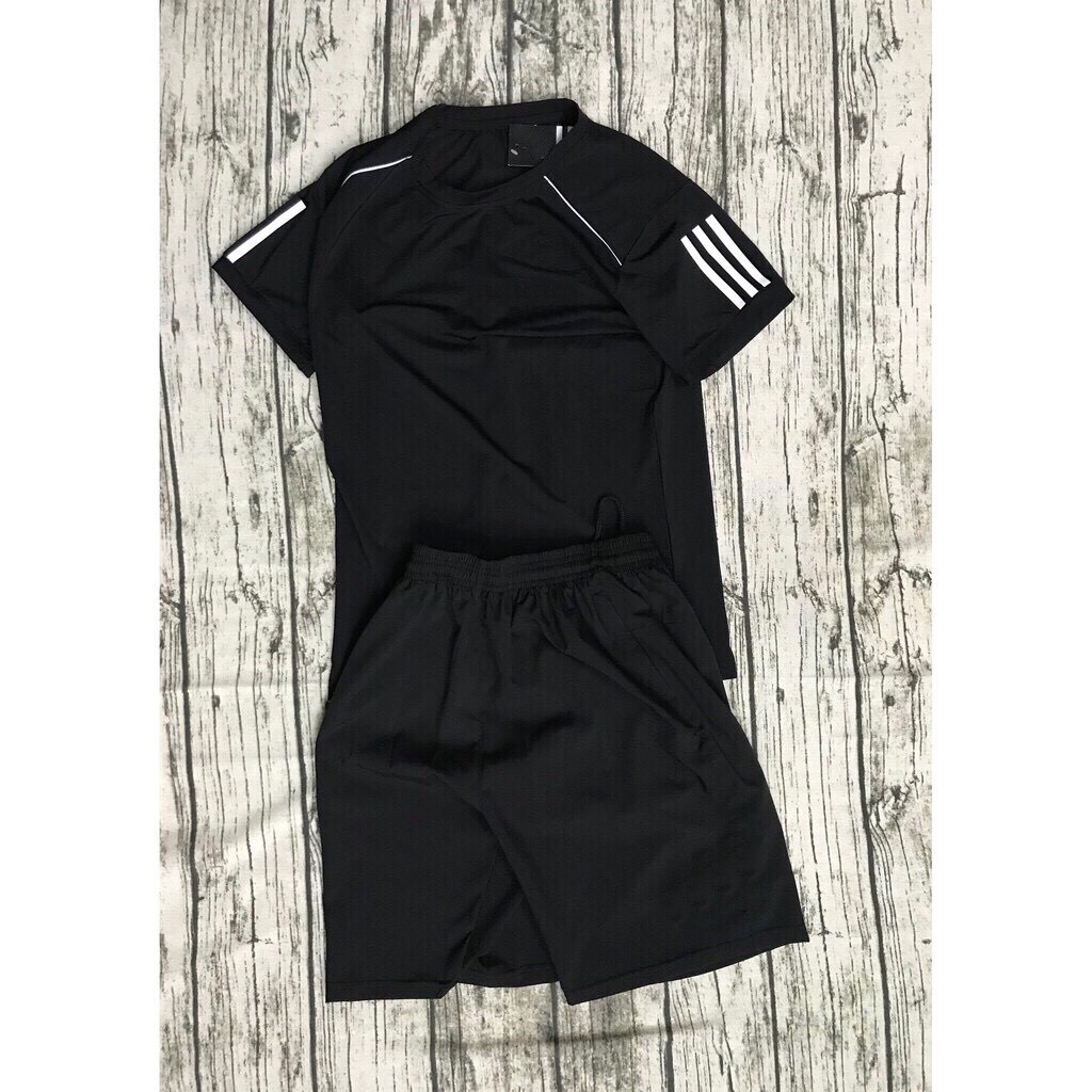 Bộ thể thao nam, chất liệu vải thun lạnh co giãn 4 chiều | BigBuy360 - bigbuy360.vn