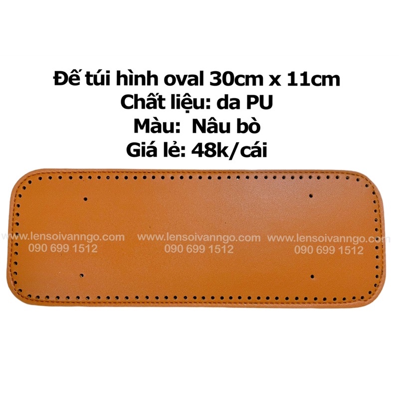 PK túi: Đáy da PU làm túi xách